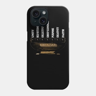 Kwanzaa Kinara White Phone Case