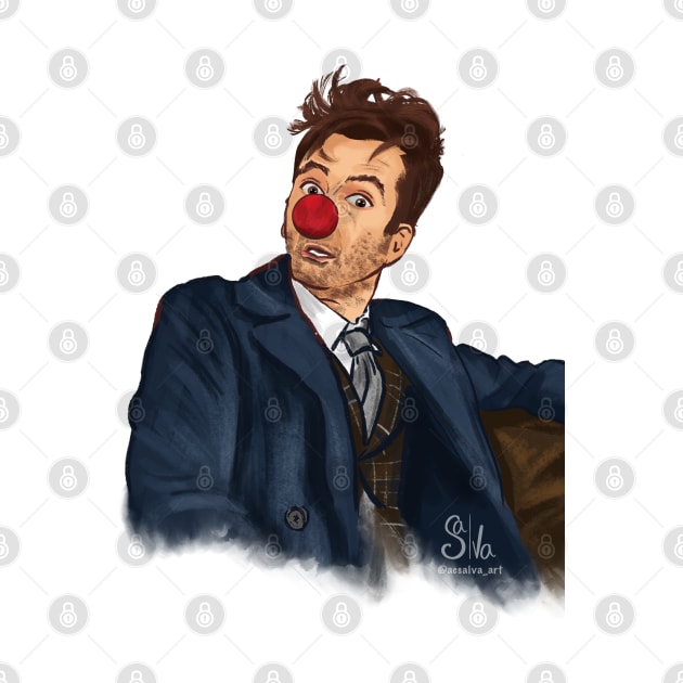 14th Doctor Red Nose Day by AC Salva