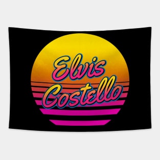 Elvis Personalized Name Birthday Retro 80s Styled Gift Tapestry