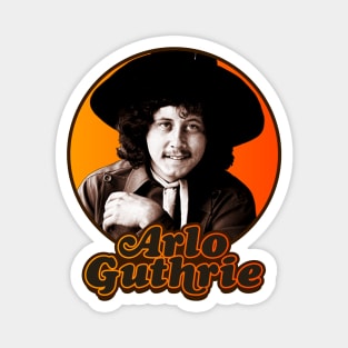 Arlo Guthrie // Retro Folk Icon Magnet