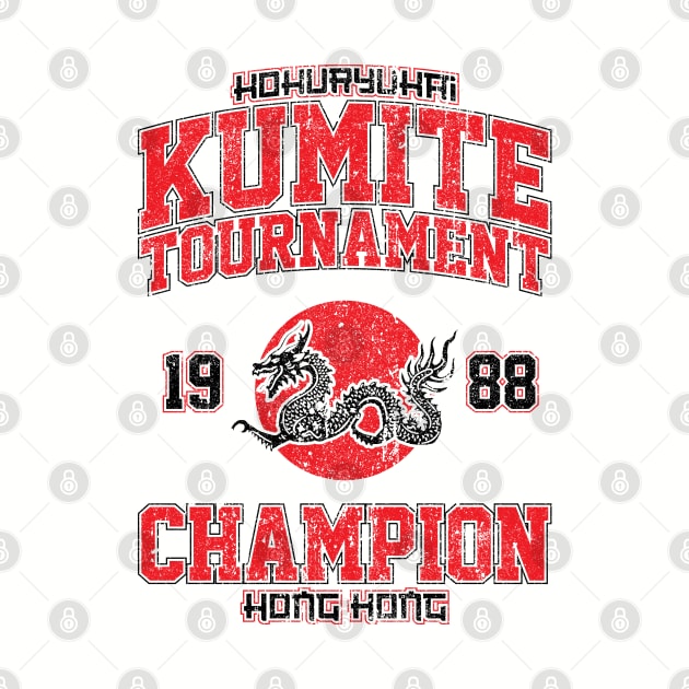 Kumite Tournament 1988 Champion (Variant) by huckblade