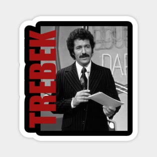 Alex Trebek - Retro Aesthetic Fan Art Magnet