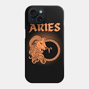 Aries Ram Gothic Style Phone Case
