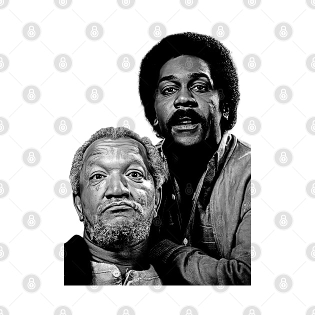Sanford and Son - Classic 70s // Pencil Draw Style by idontwannawait