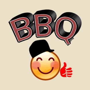 Bbq smiling face T-Shirt