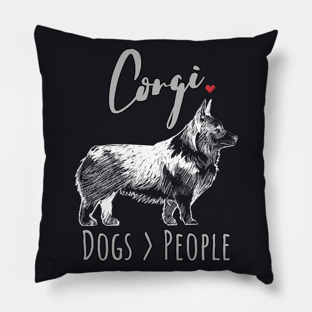 Corgi - Dogs > People Pillow by JKA