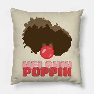 Melanin Poppin Pillow