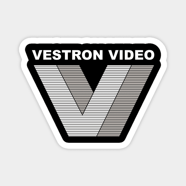 Vestron Video Magnet by pizowell