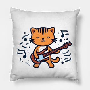 Rockin' Cat Pillow