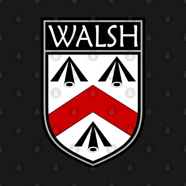 Irish Clan Crest - Walsh by Taylor'd Designs