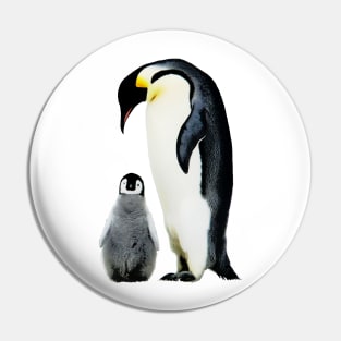 Emperor Penguins Pin