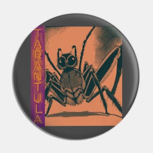 Burnt Orange NEON TARANTULA Pin