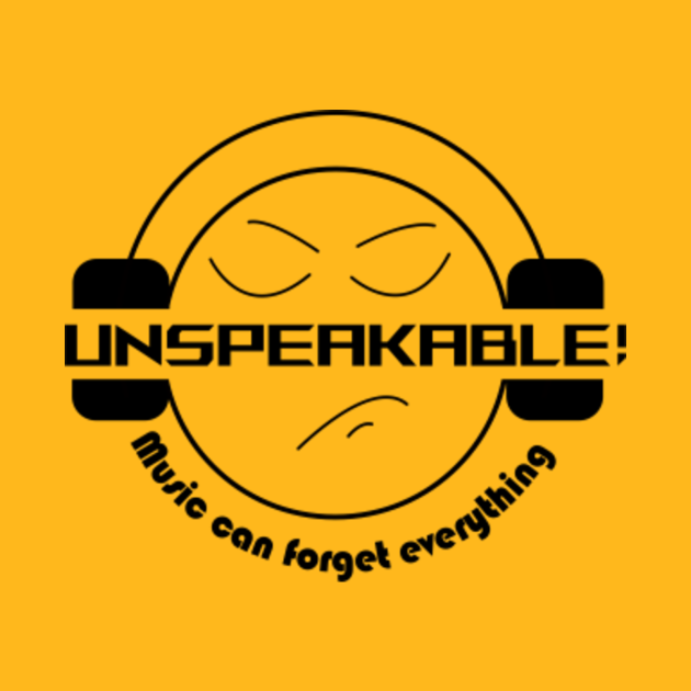 Unspeakable! Typhography Phone Case TeePublic