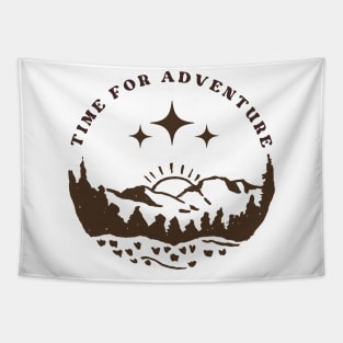 Unleash Wanderlust: Time for Adventure Tapestry