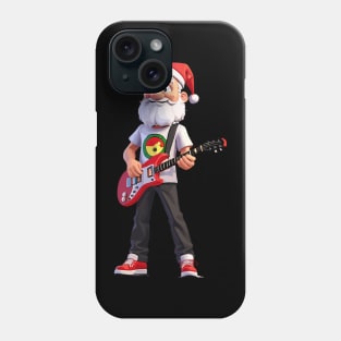 Santa Claus Guitar Phone Case