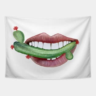 Cactus mouth Tapestry