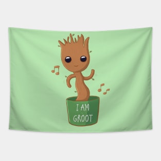 I am Groot Tapestry