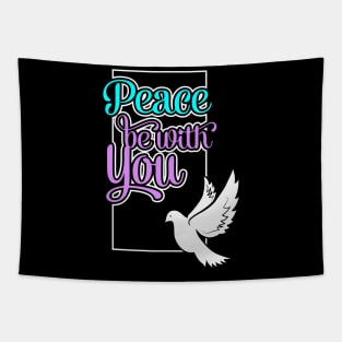 Peace Be With You Tapestry