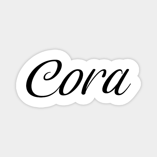 Name Cora Magnet by gulden