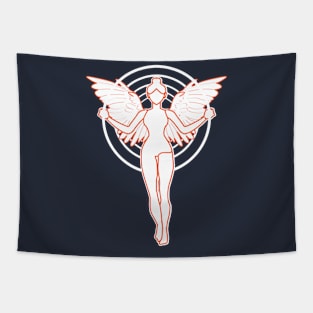 White Angel Tapestry