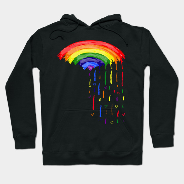rainbow hoodie