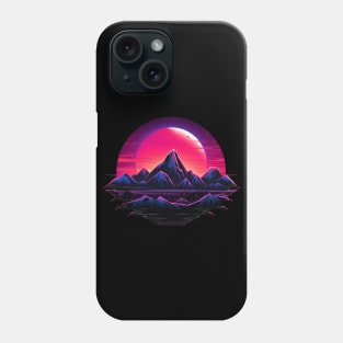 80's Synthwave Retro Island Phone Case