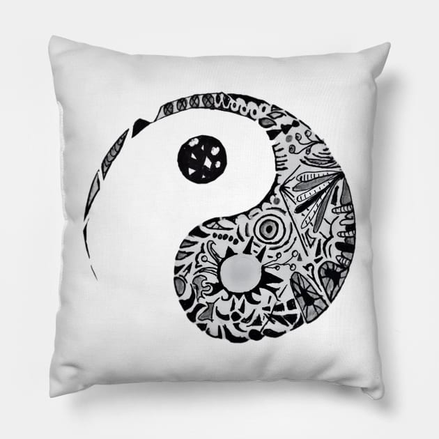 FUNNY ART Pillow by good love 