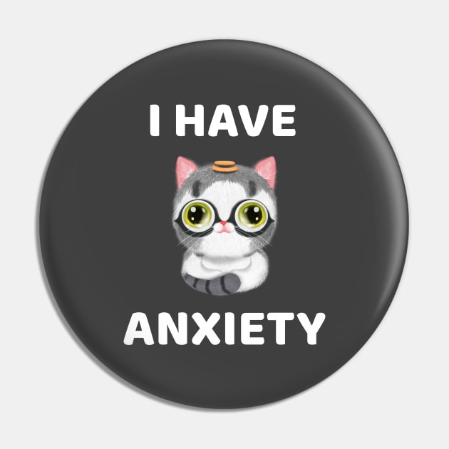 Cute cat has anxiety issues Pin by Purrfect Shop