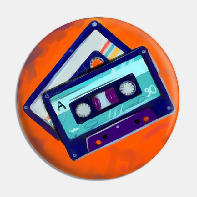 Cassette Pin by Marounkai