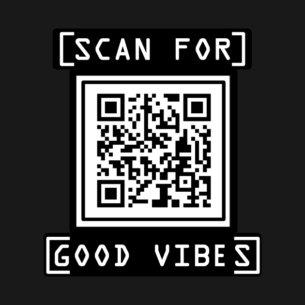 Good Vibes QR Code by Oh My Martyn