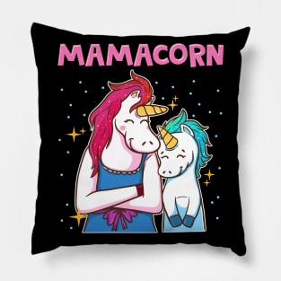 Mamacorn unicorn mom Pillow