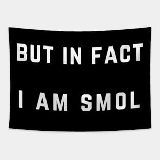 But In Fact I Am Smol (TikTok Reference) Tapestry