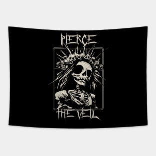 pierce bride skeleton Tapestry