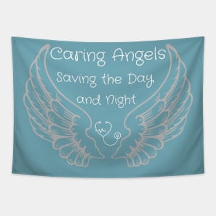 Caring Angels: Saving the Day and Night Tapestry