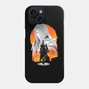 Silver-Haired SOLDIER Phone Case