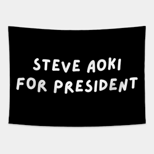 Steve Aoki for President Tapestry