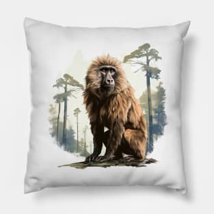 Baboon Pillow