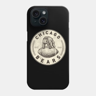 Vintage Chicago Bears 4 by Buck Tee Phone Case