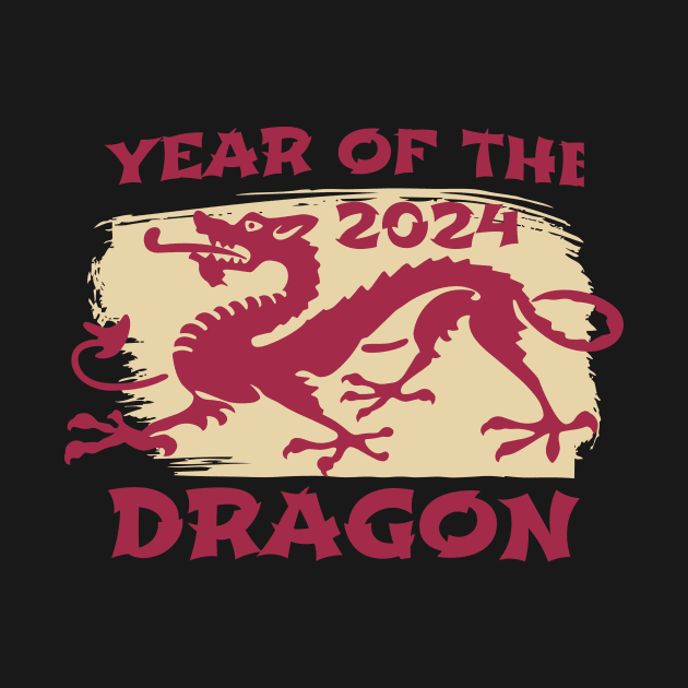 Year of the dragon 2024 by Teewyld
