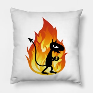 Fire Demon Pillow