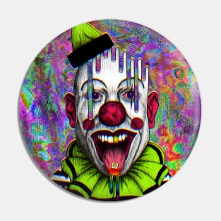 CLOWN ON ACID Pin