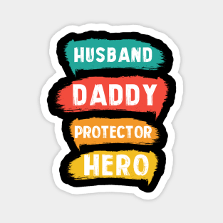 Retro Father Dad Husband Gift Magnet