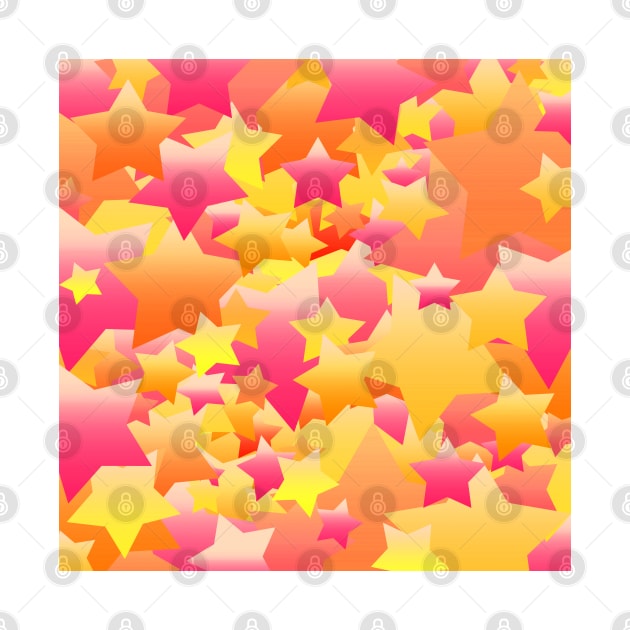 Bubble Stars Sherbet by BlakCircleGirl