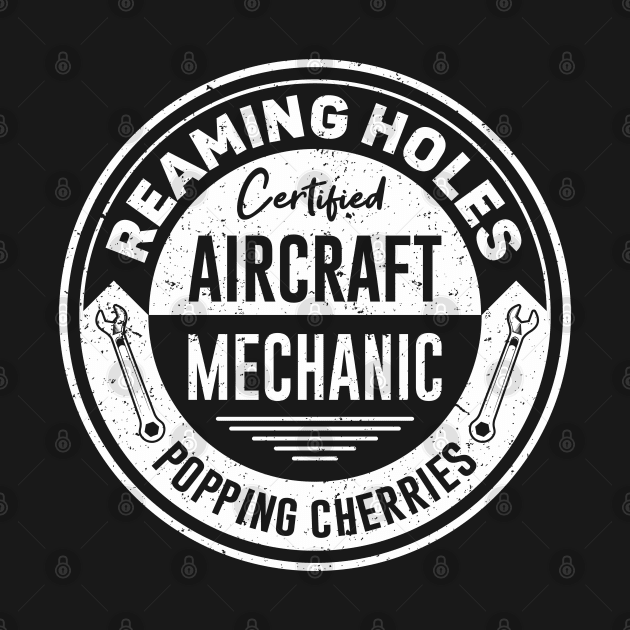 Aircraft Mechanic Aviation Airplane Mechanic by IngeniousMerch