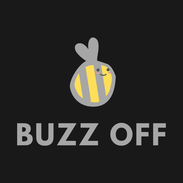 Buzz off cute bee design by beesting