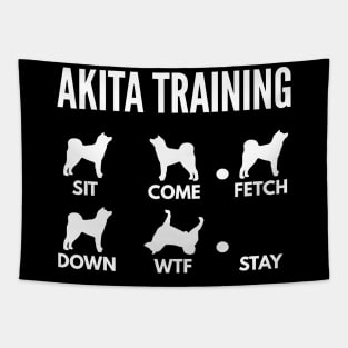 Akita Inu Training Akita Inu Dog Tricks Tapestry