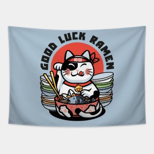 Good luck cat Tapestry