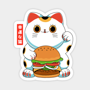 Lucky Burger Magnet