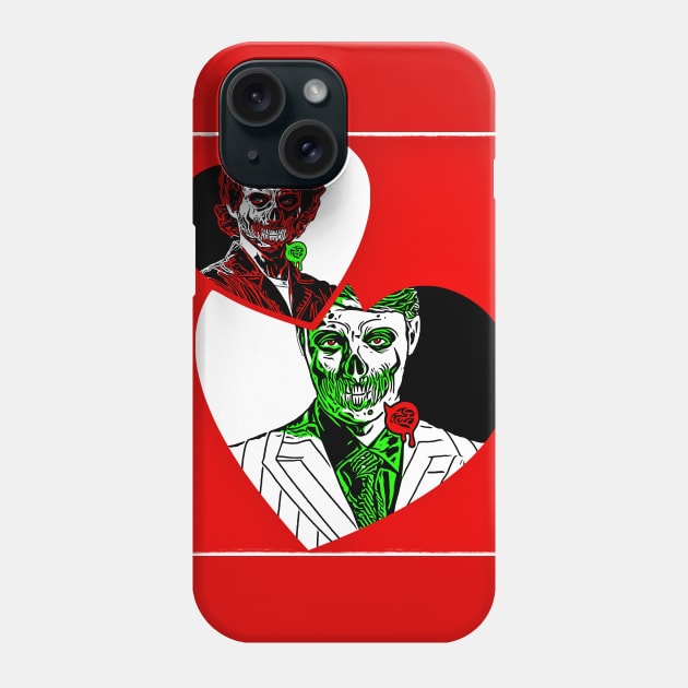 Zombie Hannibal and Will Halloween Hannigram Phone Case by OrionLodubyal