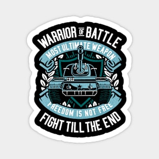 Warrior Of Battle Magnet